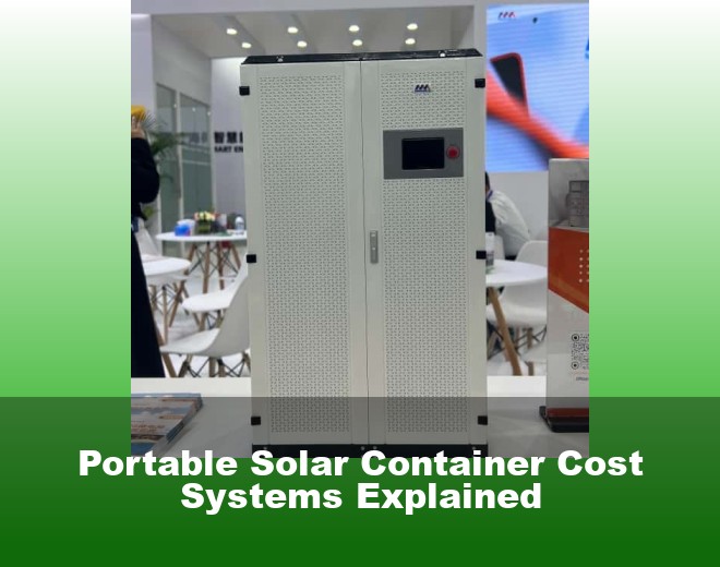 Portable Solar Container Cost Systems Explained