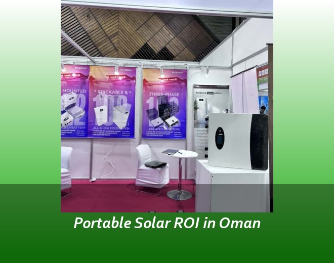 Portable Solar ROI in Oman