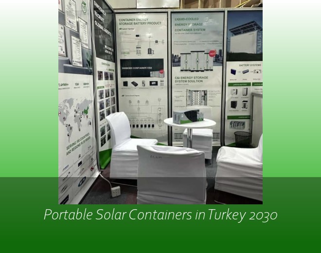 Portable Solar Containers in Turkey 2030
