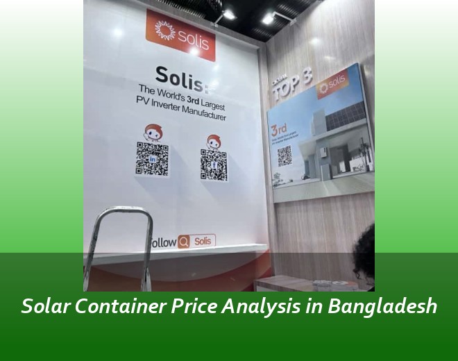 Solar Container Price Analysis in Bangladesh
