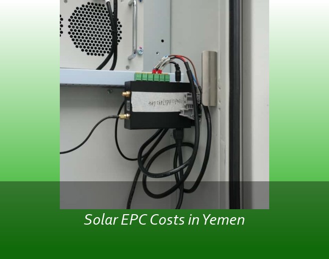 Solar EPC Costs in Yemen