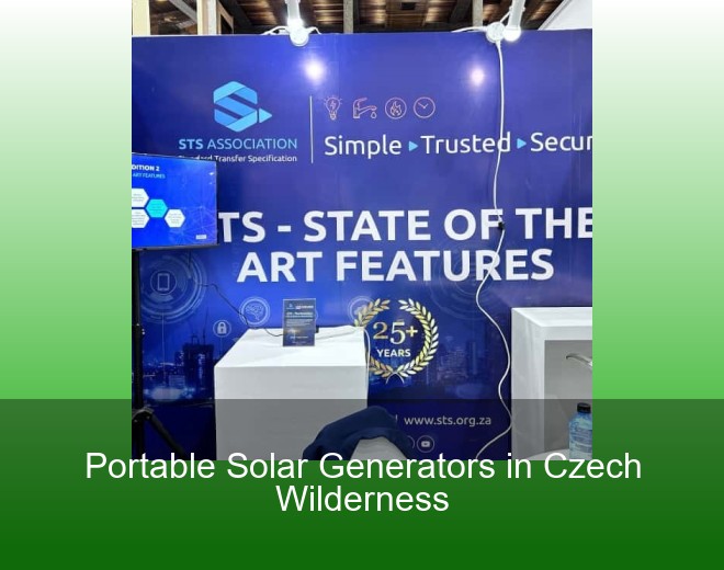 Portable Solar Generators in Czech Wilderness