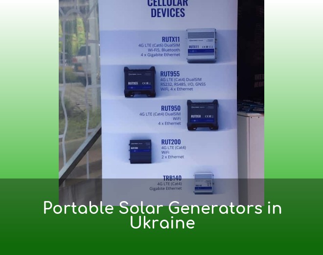 Portable Solar Generators in Ukraine