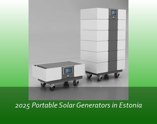 2025 Portable Solar Generators in Estonia