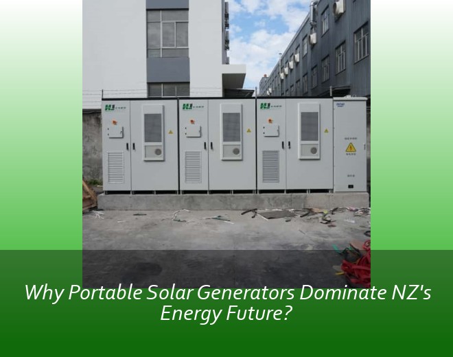 Why Portable Solar Generators Dominate NZ's Energy Future?