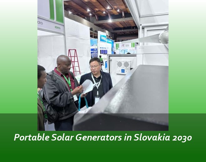 Portable Solar Generators in Slovakia 2030