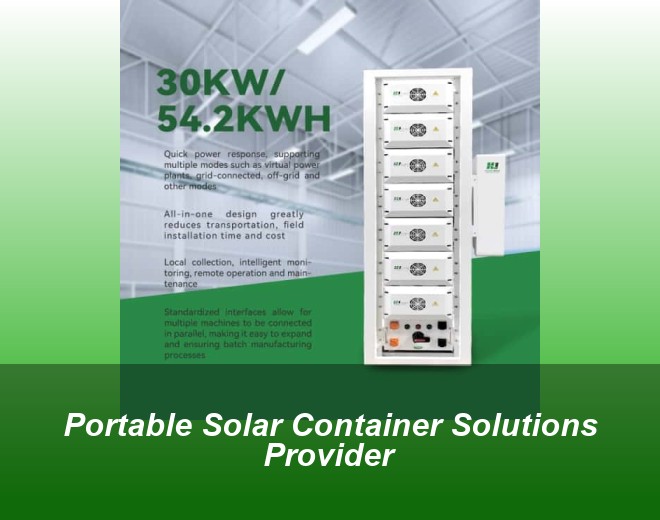 Portable Solar Container Solutions Provider