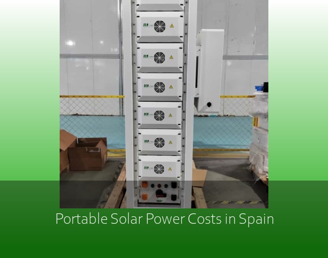 Portable Solar Power Costs in Spain