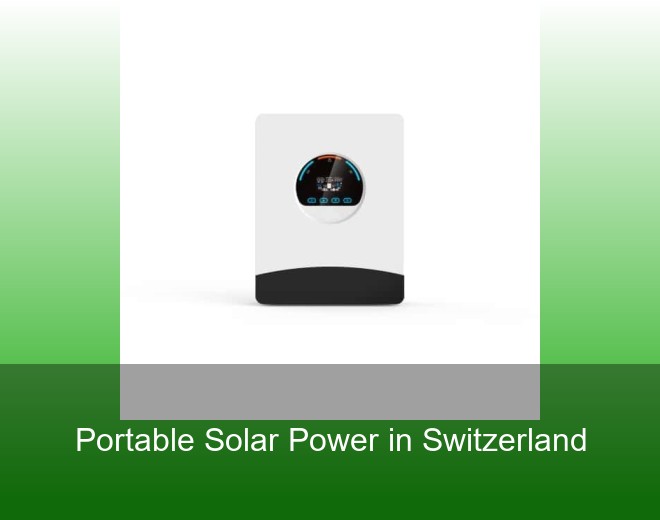 Portable Solar Power in Switzerland