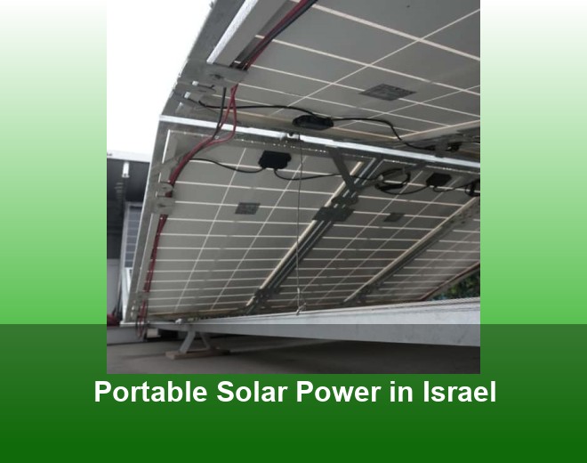 Portable Solar Power in Israel