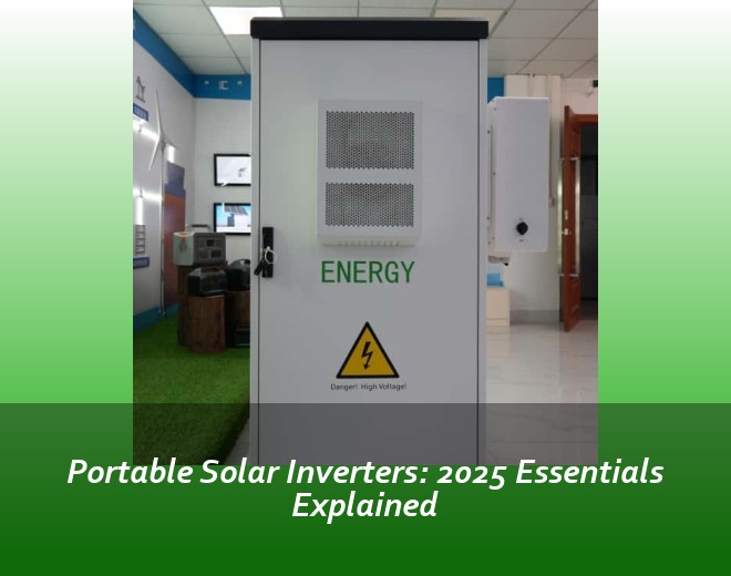 Portable Solar Inverters: 2025 Essentials Explained