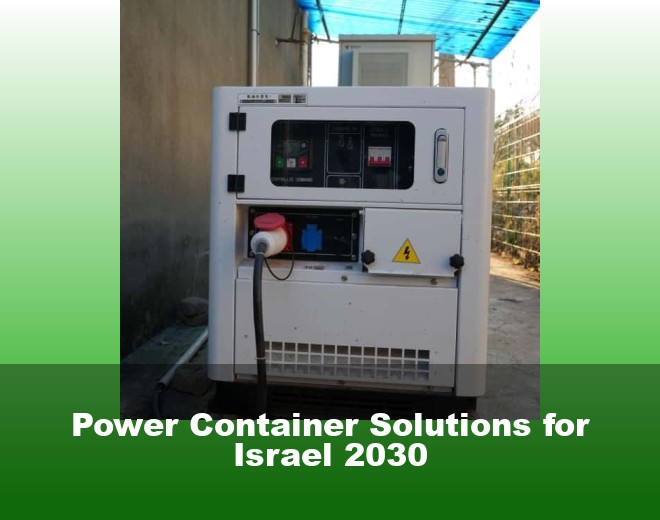 Power Container Solutions for Israel 2030