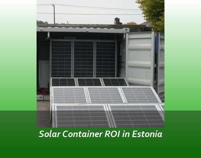 Solar Container ROI in Estonia