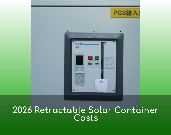2026 Retractable Solar Container Costs
