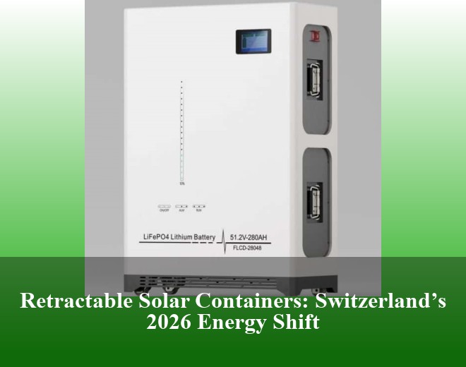 Retractable Solar Containers: Switzerland’s 2026 Energy Shift