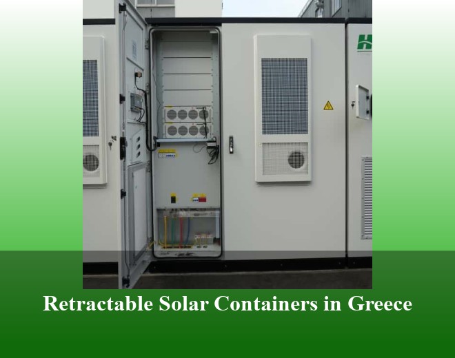 Retractable Solar Containers in Greece