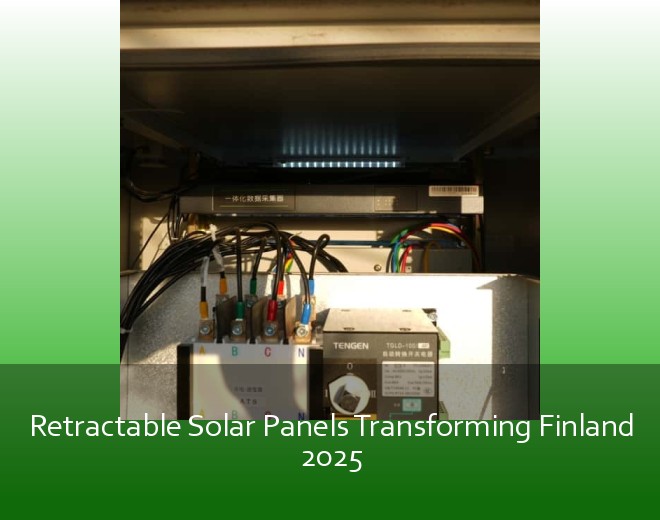 Retractable Solar Panels Transforming Finland 2025