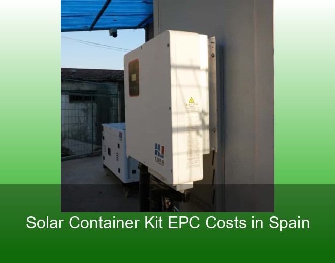 Solar Container Kit EPC Costs in Spain