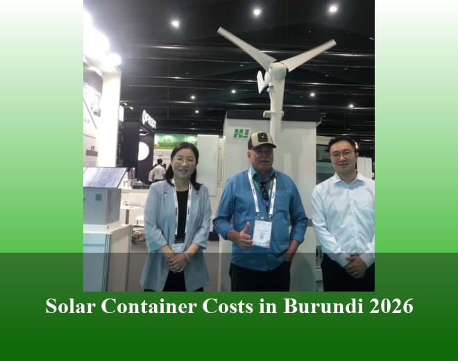 Solar Container Costs in Burundi 2026