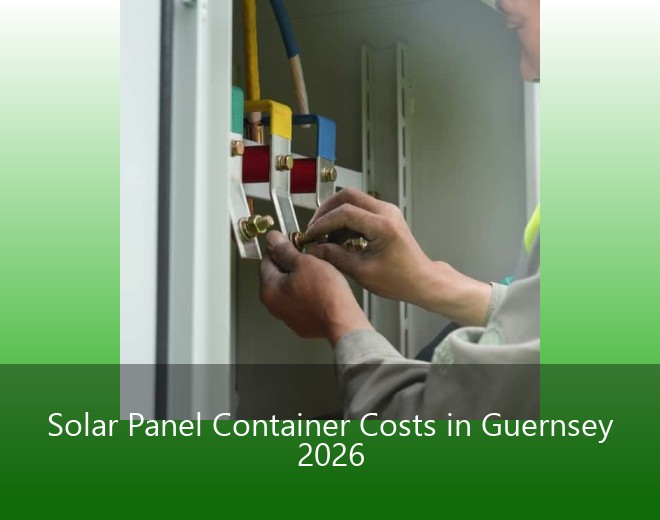 Solar Panel Container Costs in Guernsey 2026