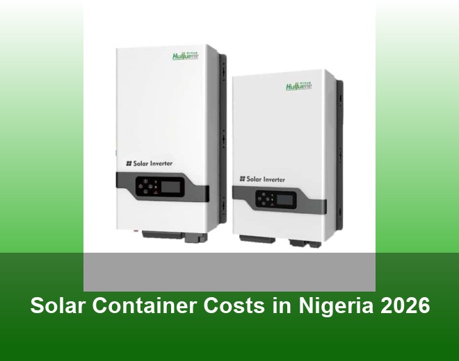 Solar Container Costs in Nigeria 2026