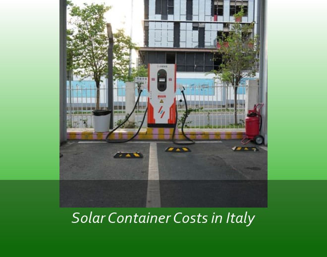Solar Container Costs in Italy