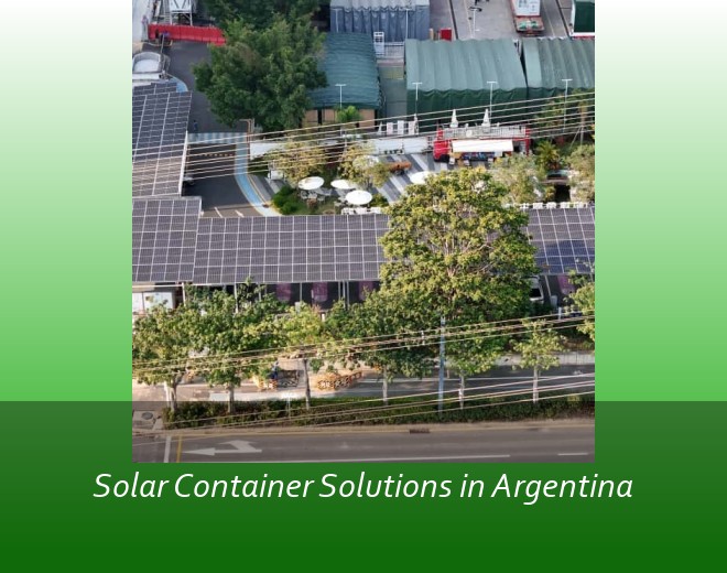 Solar Container Solutions in Argentina