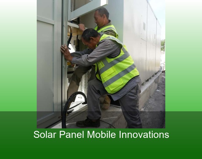 Solar Panel Mobile Innovations