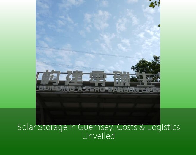 Solar Storage in Guernsey: Costs & Logistics Unveiled