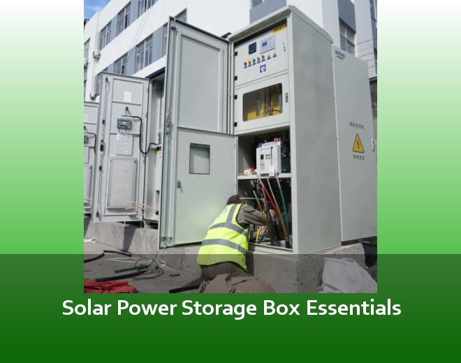 Solar Power Storage Box Essentials