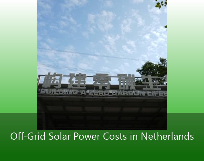 Off-Grid Solar Power Costs in Netherlands