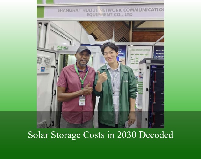 Solar Storage Costs in 2030 Decoded