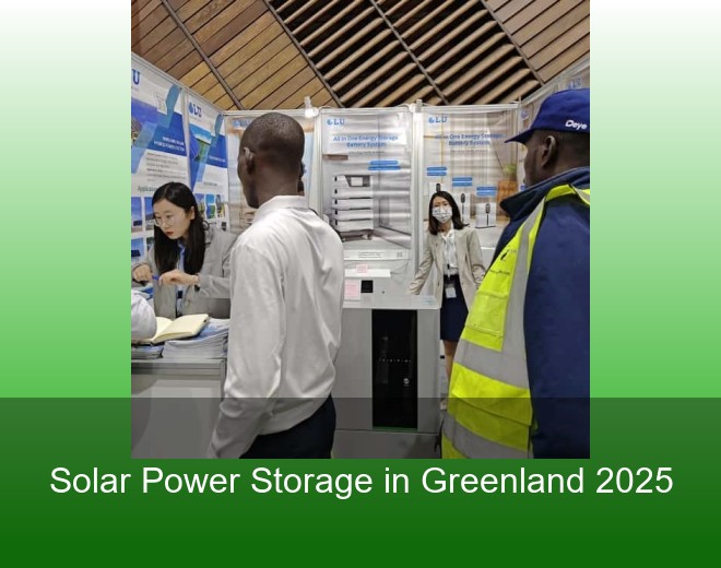 Solar Power Storage in Greenland 2025