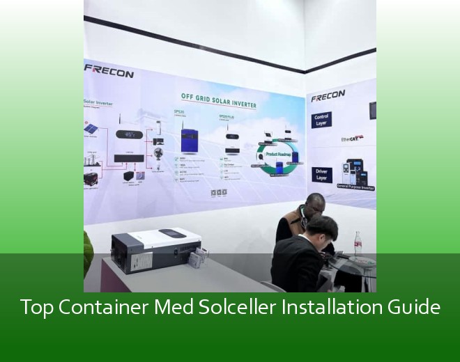Top Container Med Solceller Installation Guide