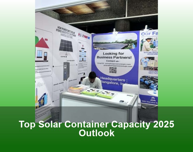 Top Solar Container Capacity 2025 Outlook