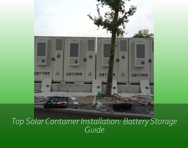 Top Solar Container Installation: Battery Storage Guide