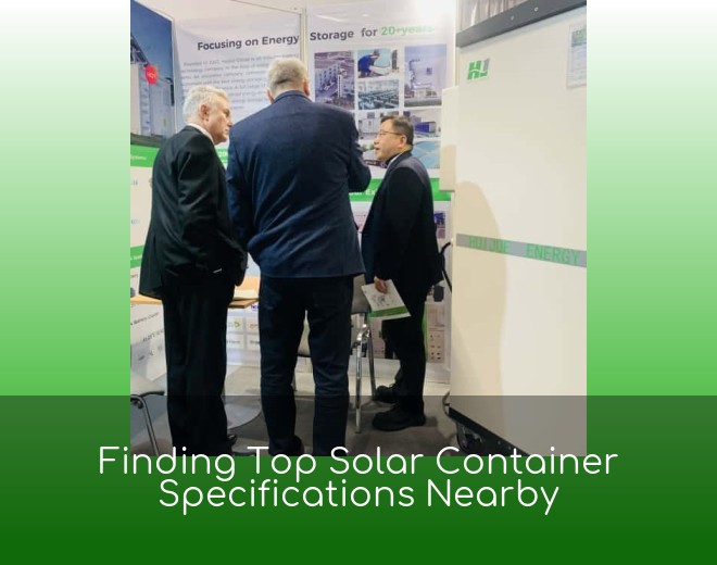 Finding Top Solar Container Specifications Nearby