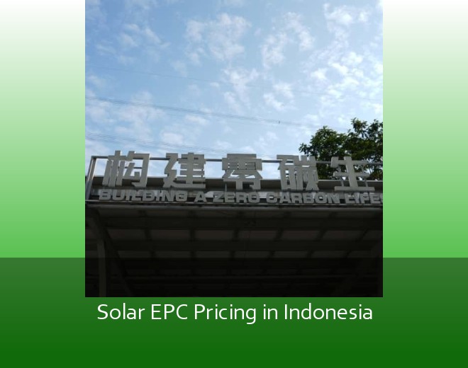 Solar EPC Pricing in Indonesia