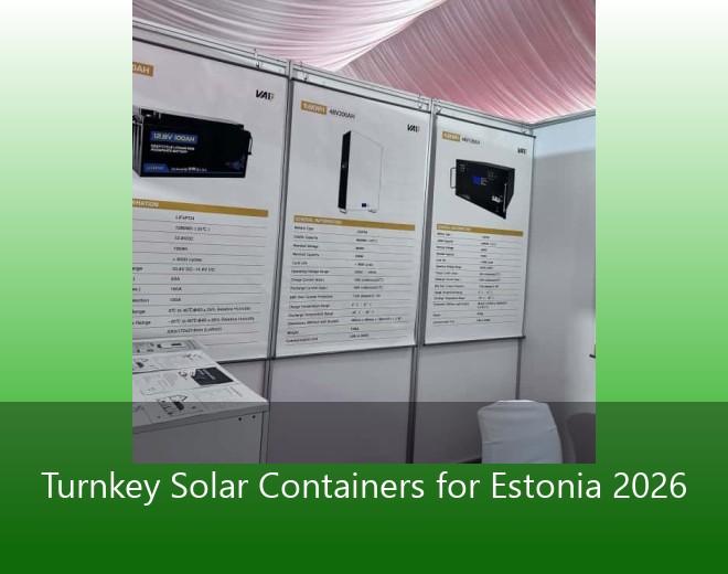 Turnkey Solar Containers for Estonia 2026