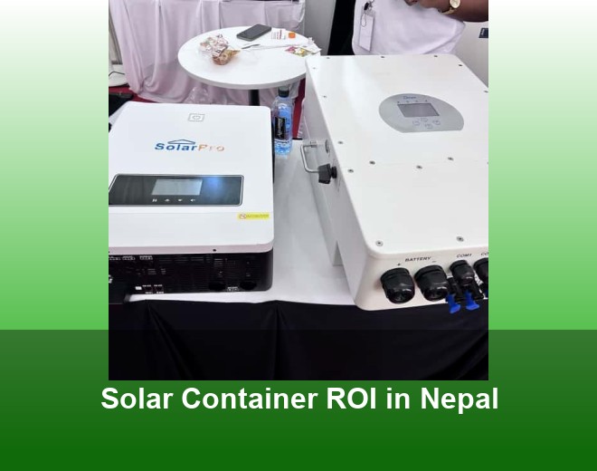 Solar Container ROI in Nepal