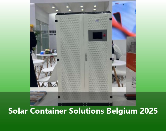 Solar Container Solutions Belgium 2025