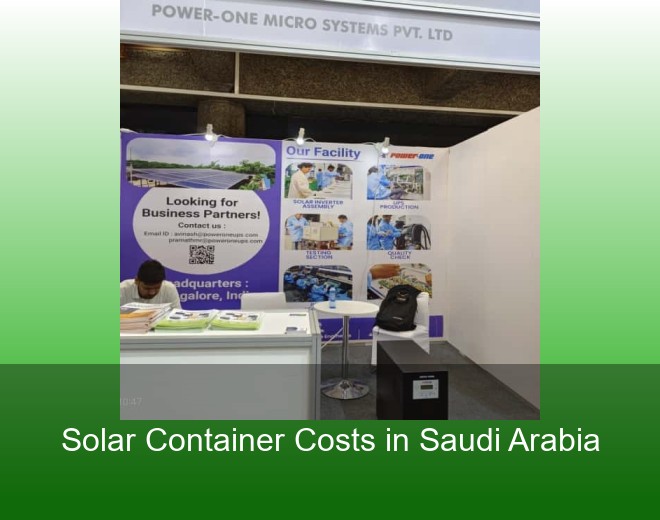 Solar Container Costs in Saudi Arabia
