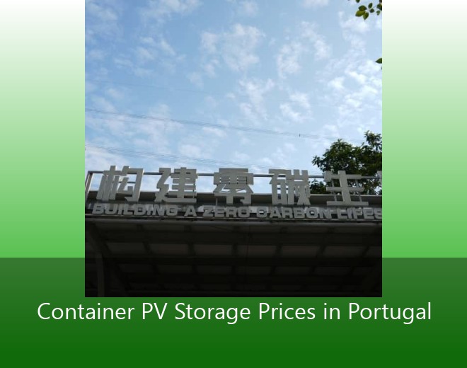Container PV Storage Prices in Portugal