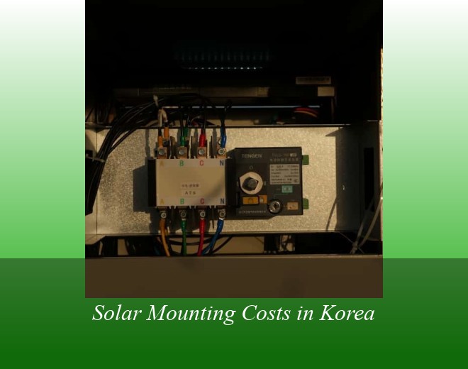 Solar Mounting Costs in Korea
