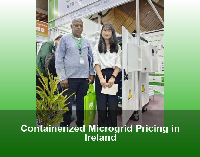Containerized Microgrid Pricing in Ireland