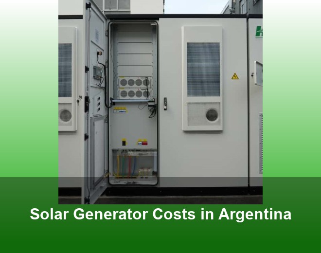 Solar Generator Costs in Argentina