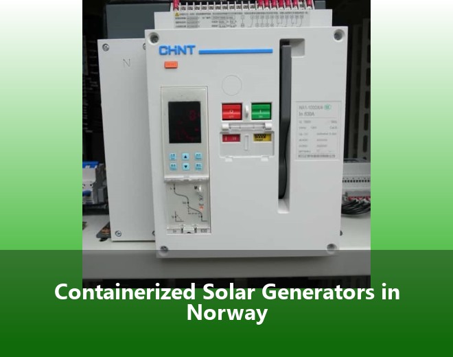 Containerized Solar Generators in Norway
