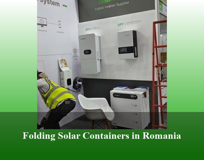 Folding Solar Containers in Romania