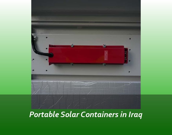 Portable Solar Containers in Iraq