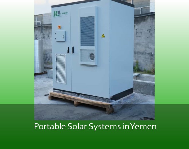 Portable Solar Systems in Yemen